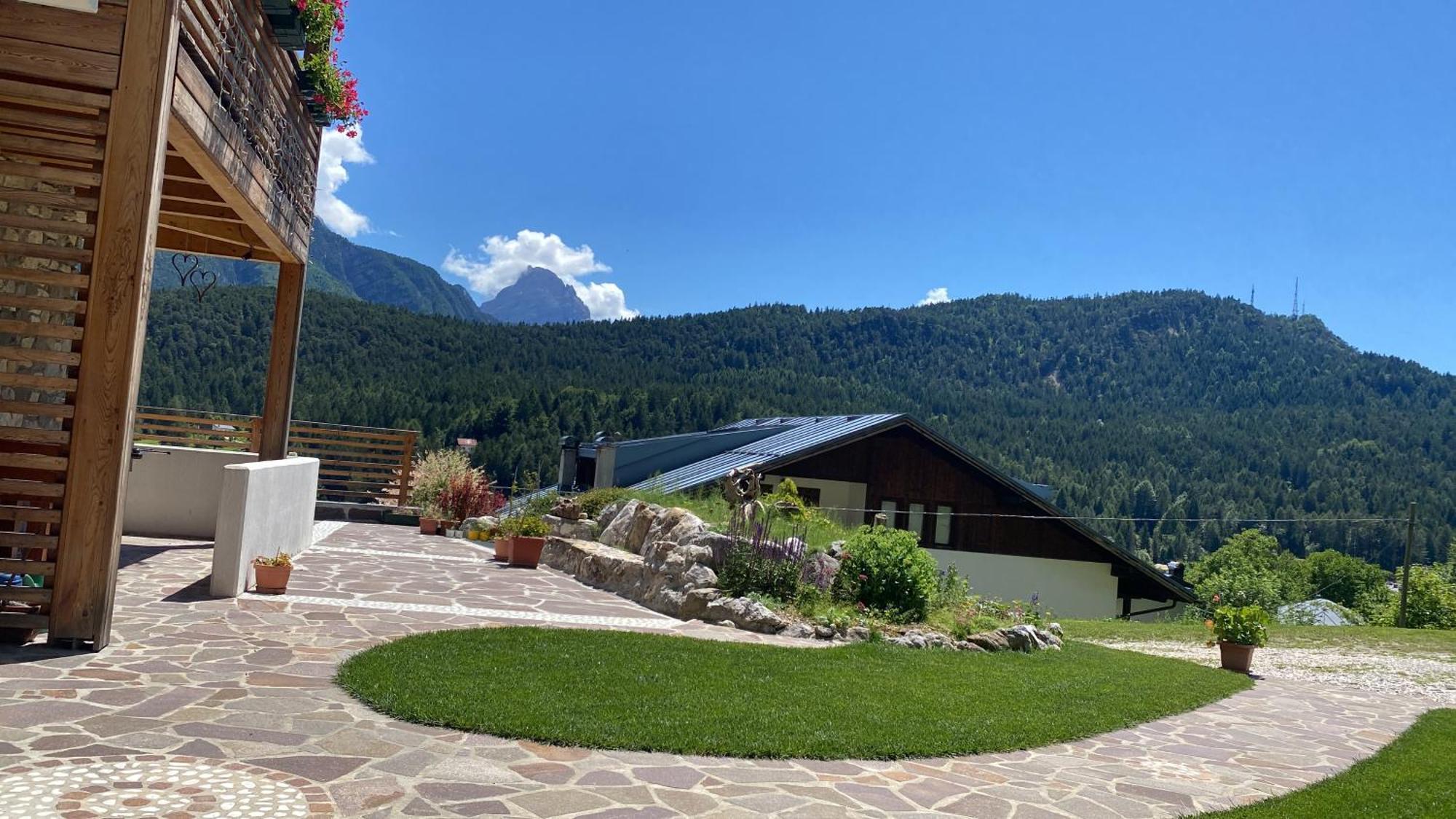 Reggia Al Sole Apartment Pieve di Cadore Bagian luar foto